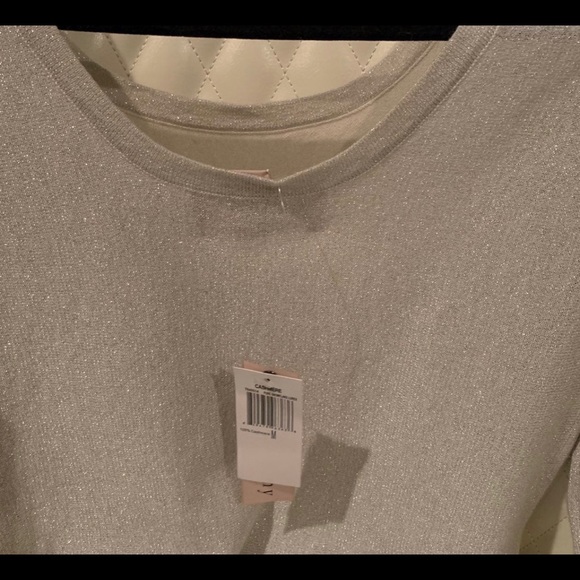 2/$30 🔥 Cashmere silver metallic sweater - Picture 7 of 8